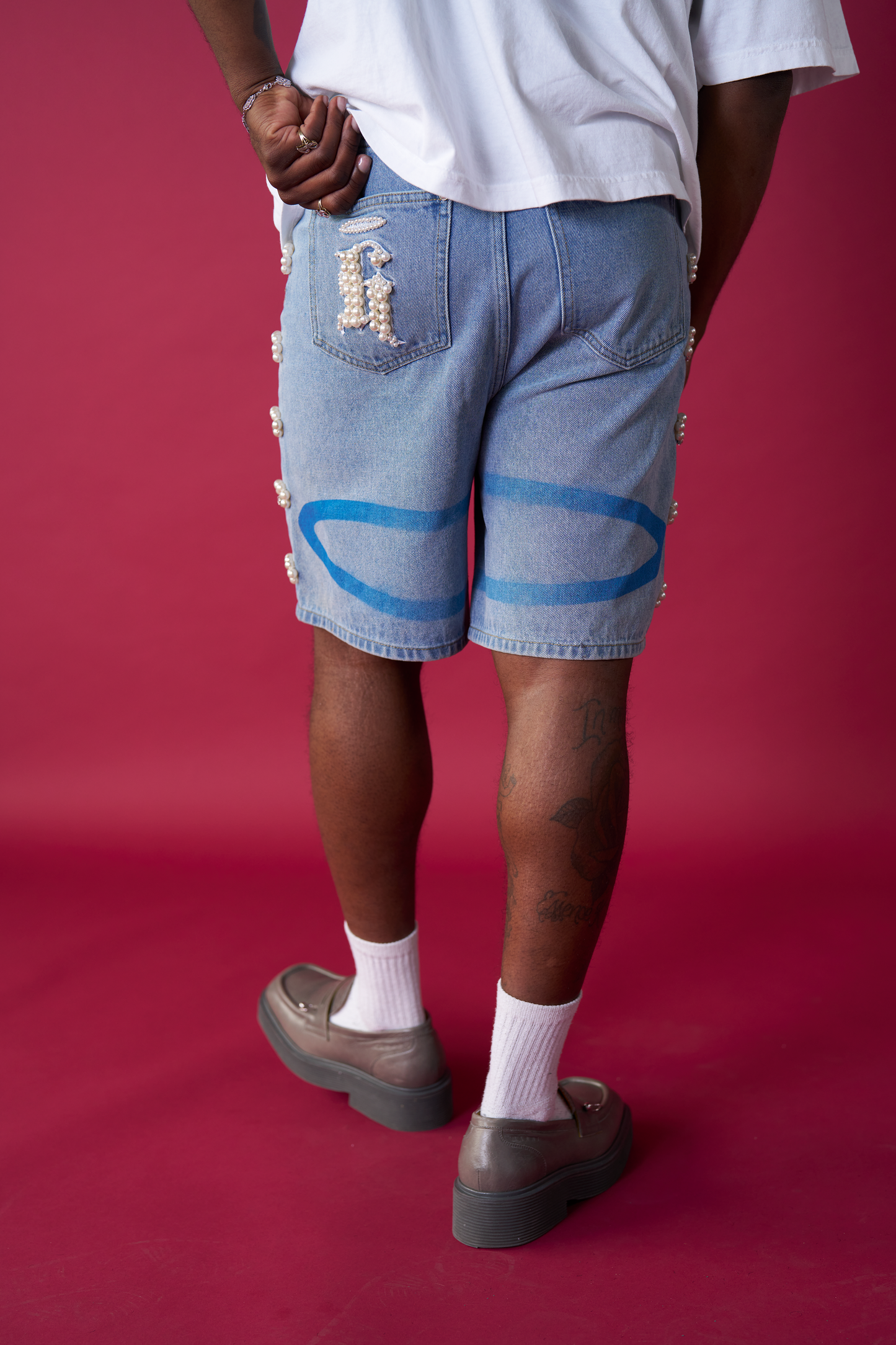 Pearl Heaven Denim- Shorts