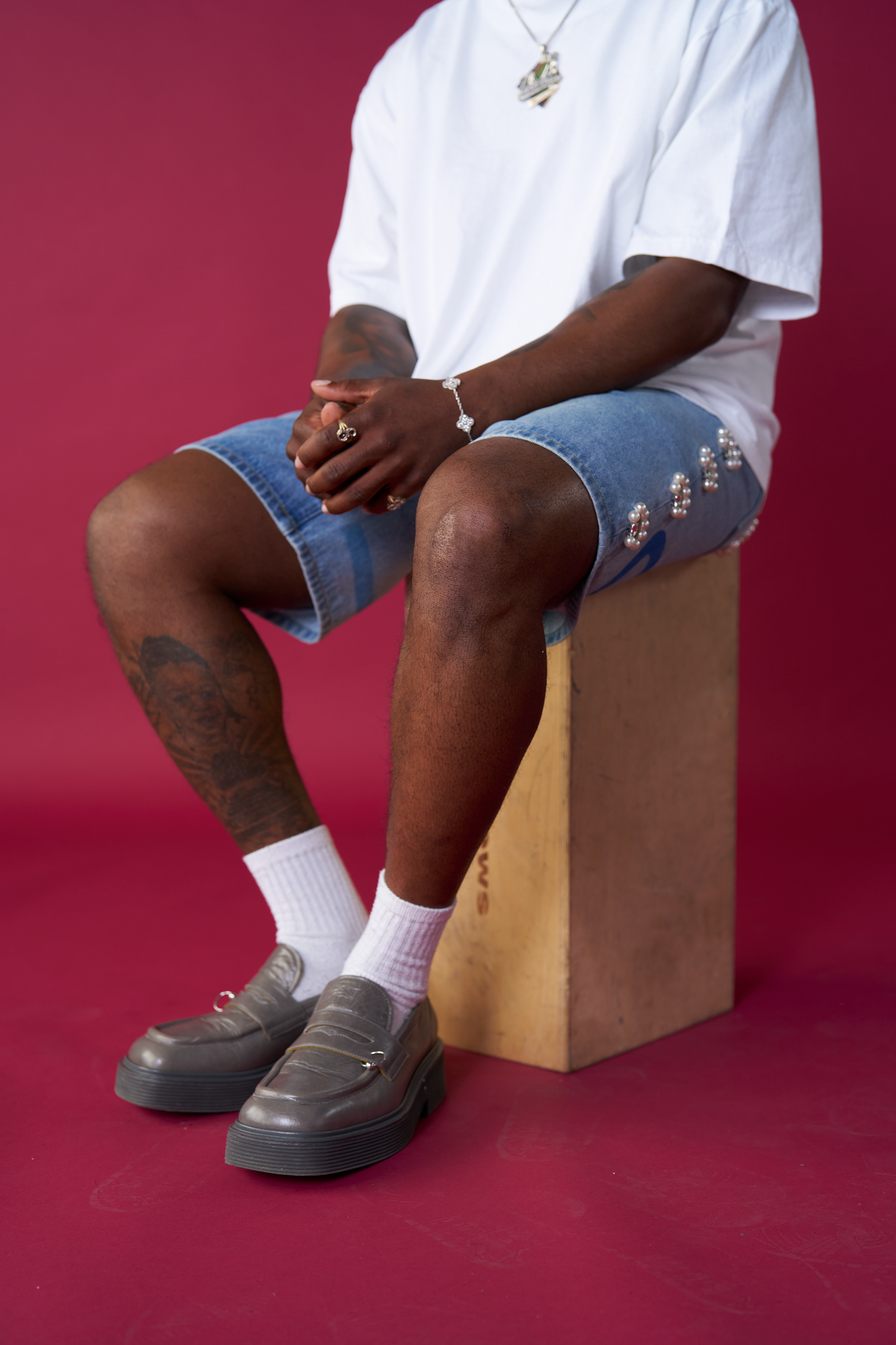 Pearl Heaven Denim- Shorts