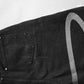 Pearl Heaven Black Denim- Shorts