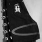 Pearl Heaven Black Denim- Shorts