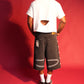 Pearl Heaven Black Denim- Shorts