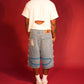Pearl Heaven Blue Denim- Shorts
