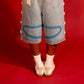 Pearl Heaven Blue Denim- Shorts