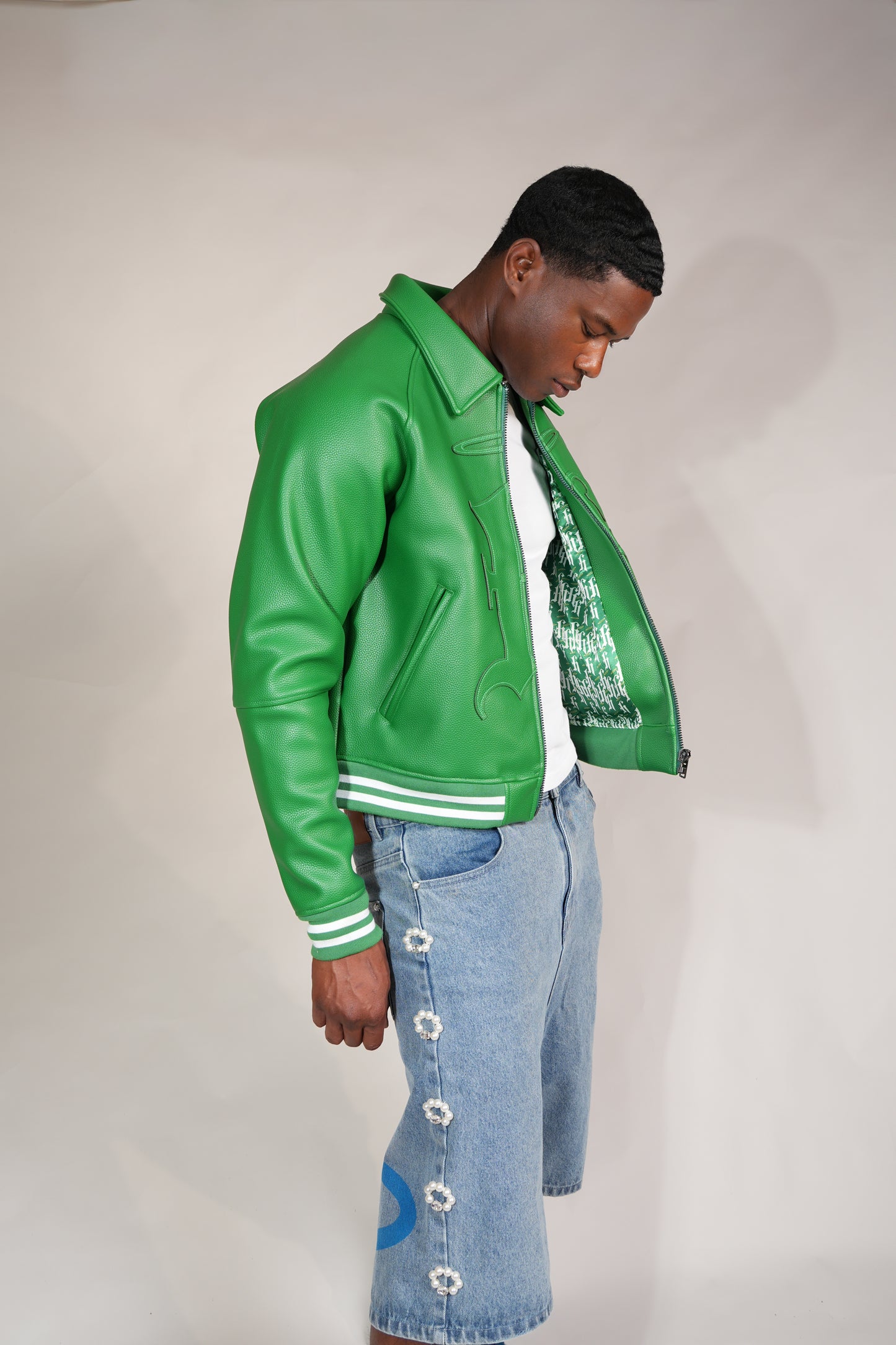 Zeven Worldwide Leather Jacket