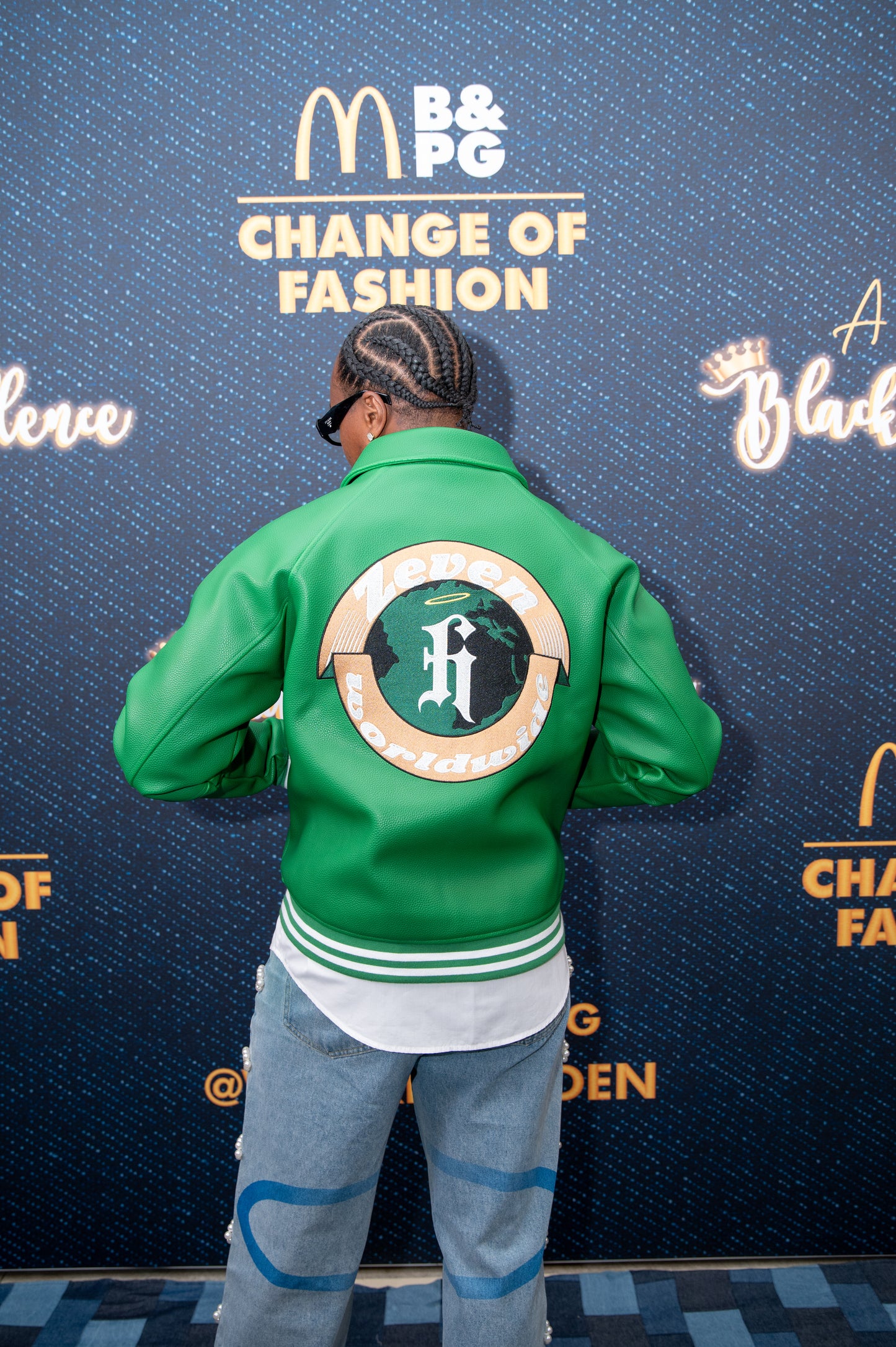 Zeven Worldwide Leather Jacket
